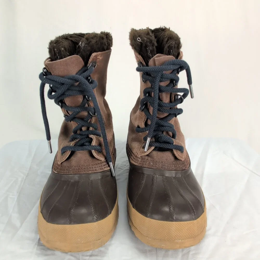 Eddie‎ Bauer Women's Duck Lace-Up Winter Boots Size 8